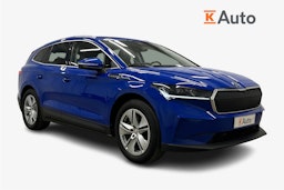 sininen Skoda Enyaq 2022 kuva 1.