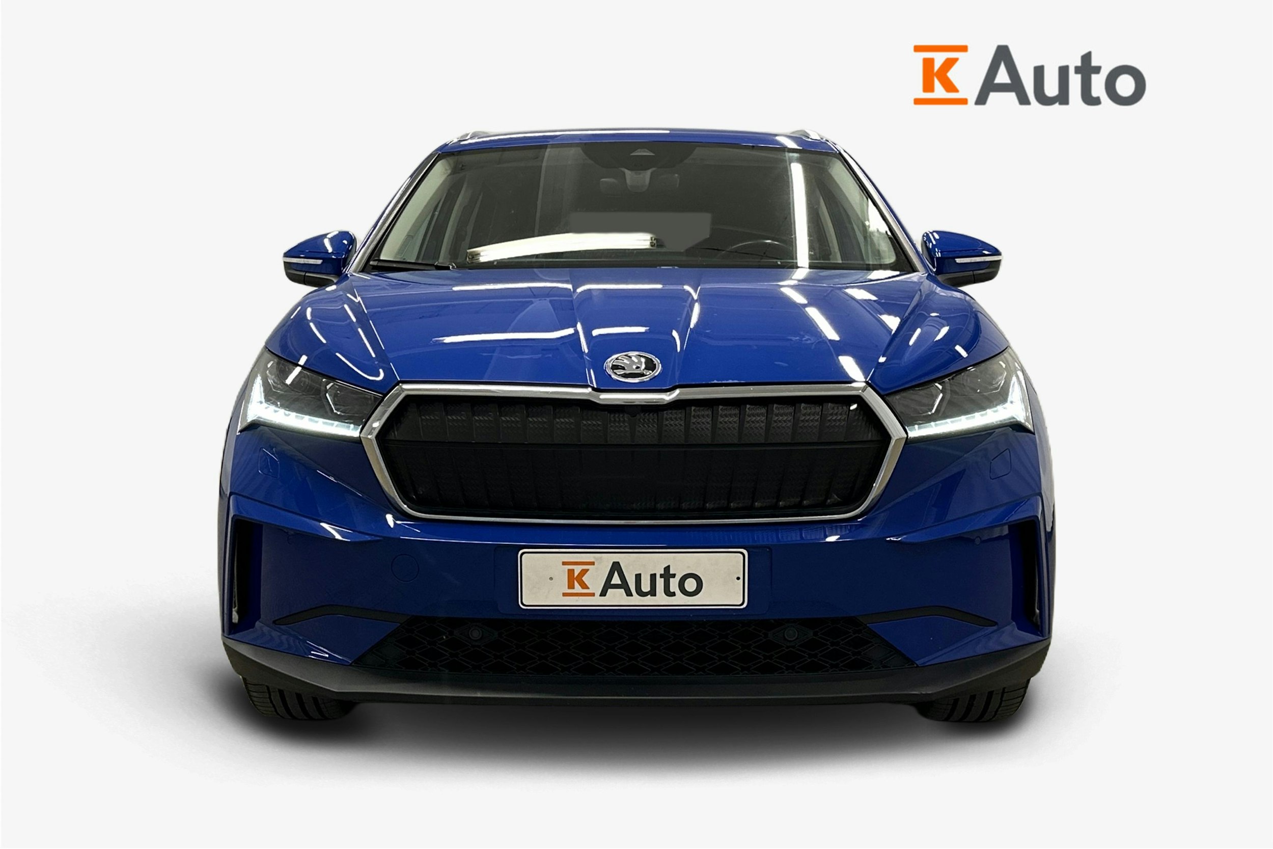 sininen Skoda Enyaq 2022 kuva 5.