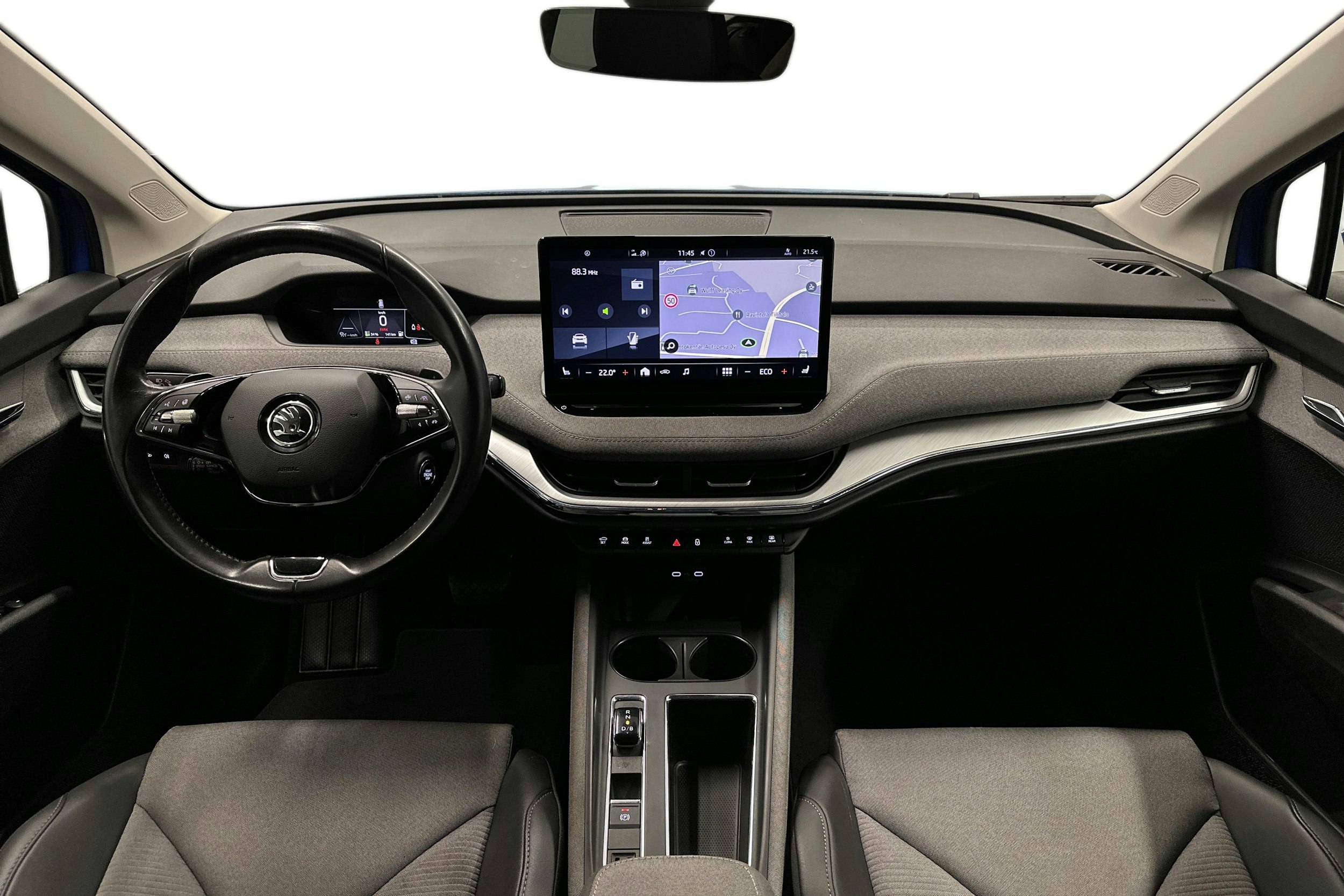 sininen Skoda Enyaq 2022 kuva 9.