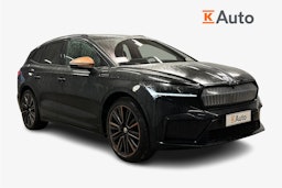 musta Skoda Enyaq 2022 kuva 1.