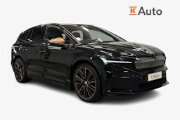 musta Skoda Enyaq 2022 kuva 1.