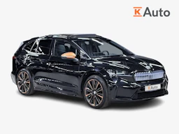 met. musta Skoda Enyaq 2022 kuva 1.
