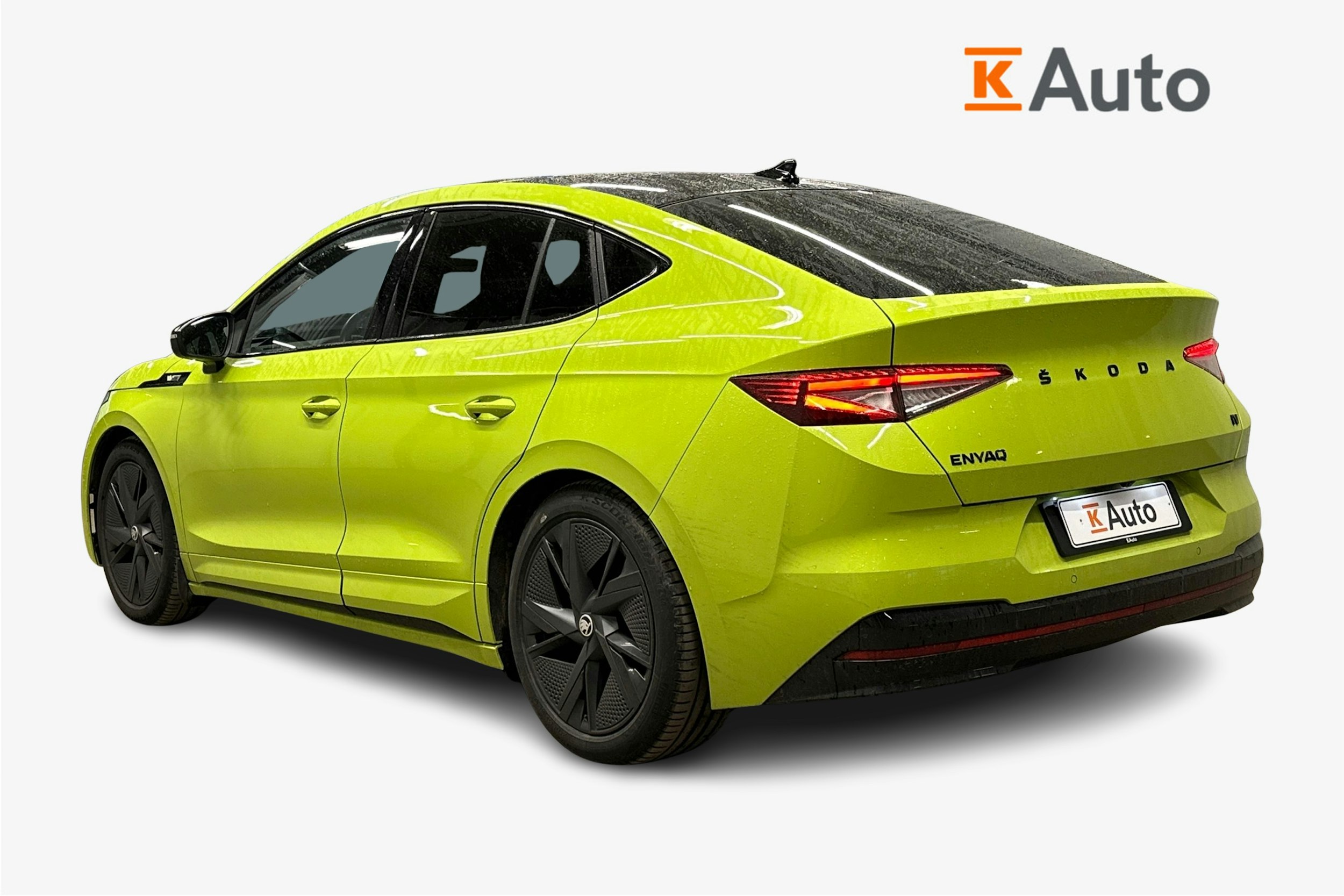 vihreä Skoda Enyaq 2022 kuva 2.