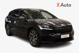 musta Skoda Enyaq 2022 kuva 1.