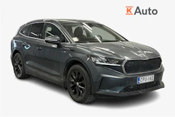harmaa Skoda Enyaq 2022 kuva 1.