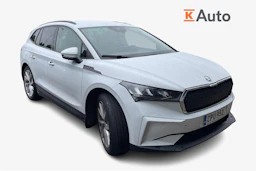 valkoinen Skoda Enyaq 2022 kuva 1.