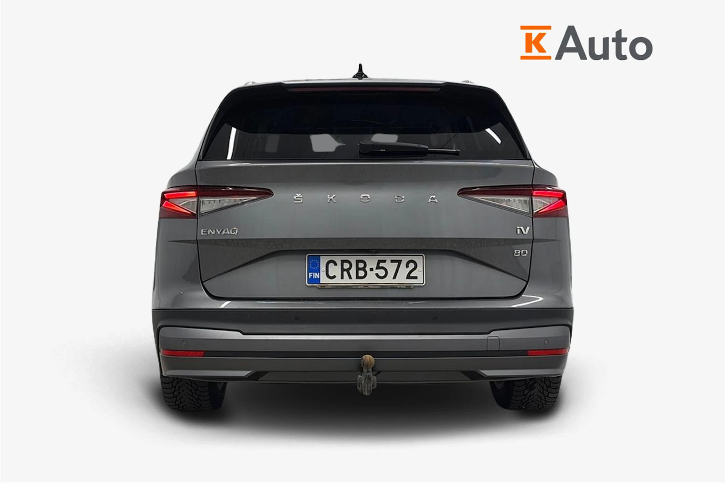 harmaa Skoda Enyaq 2022 kuva 3.