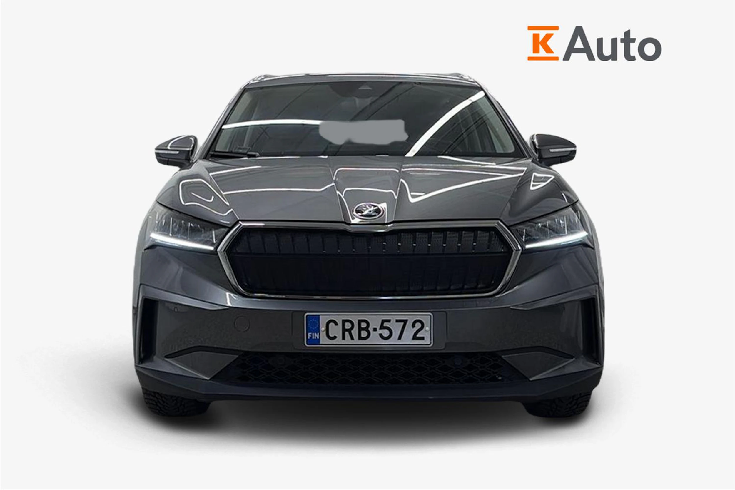 harmaa Skoda Enyaq 2022 kuva 4.