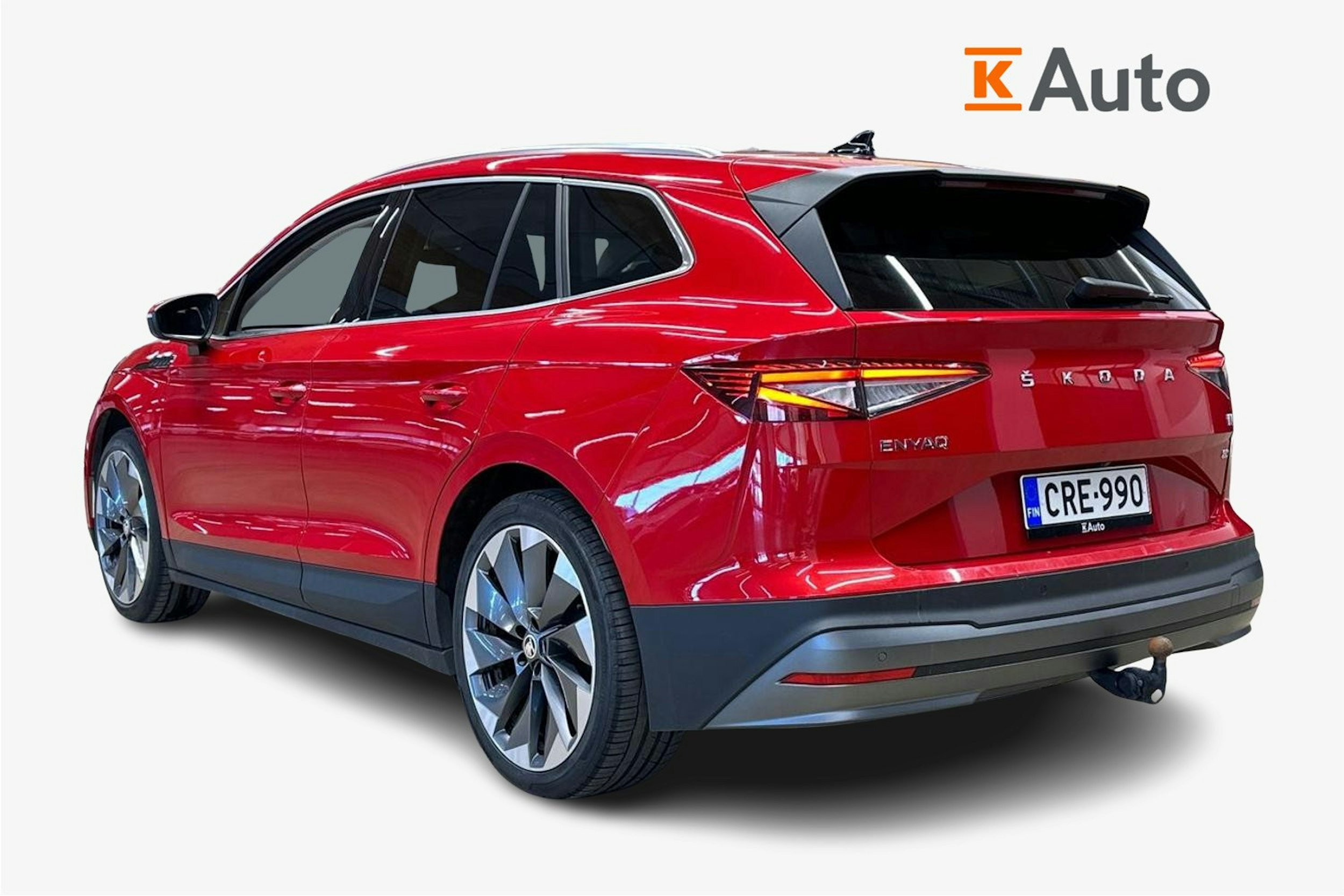 met. punainen Skoda Enyaq 2022 kuva 2.