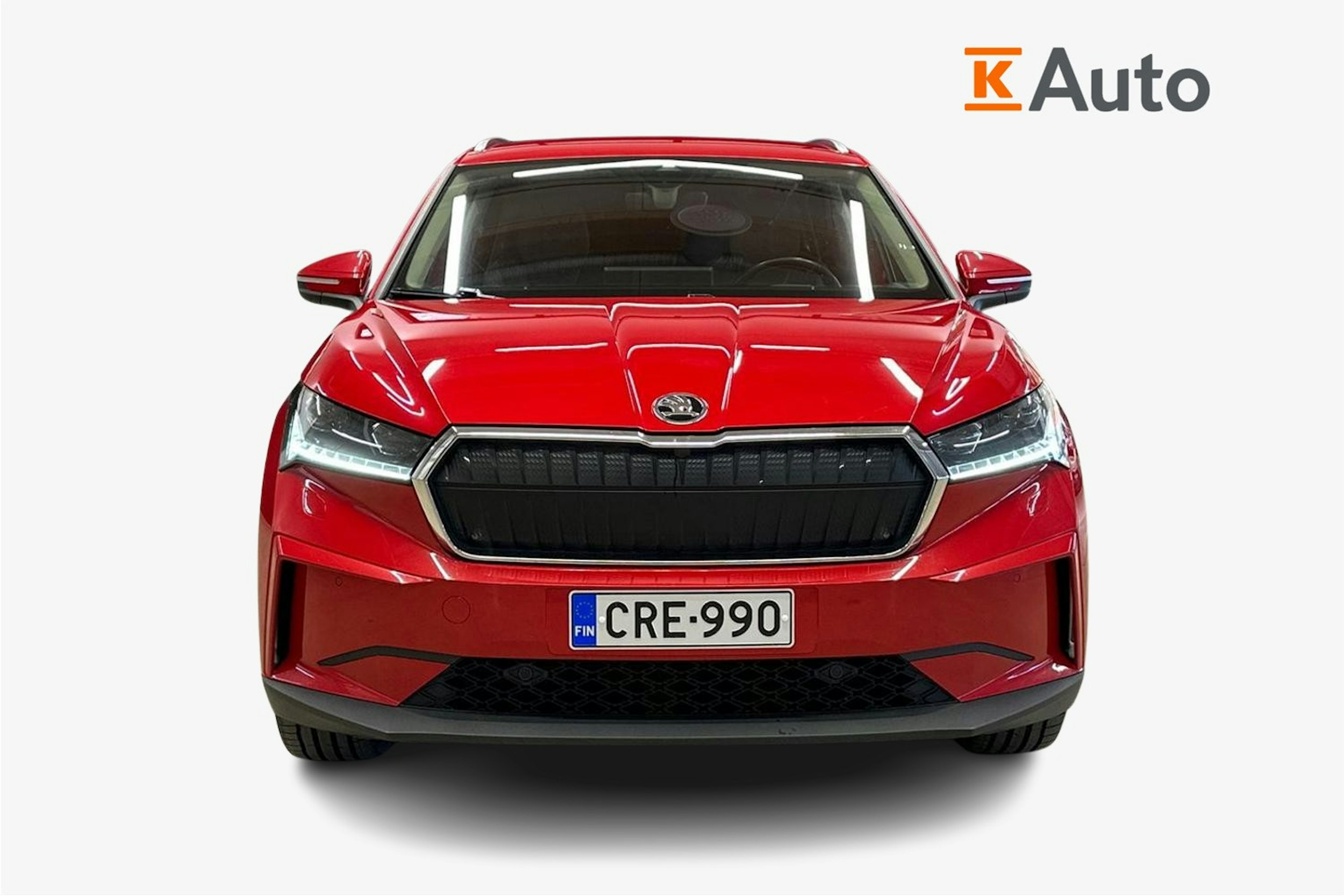 met. punainen Skoda Enyaq 2022 kuva 5.