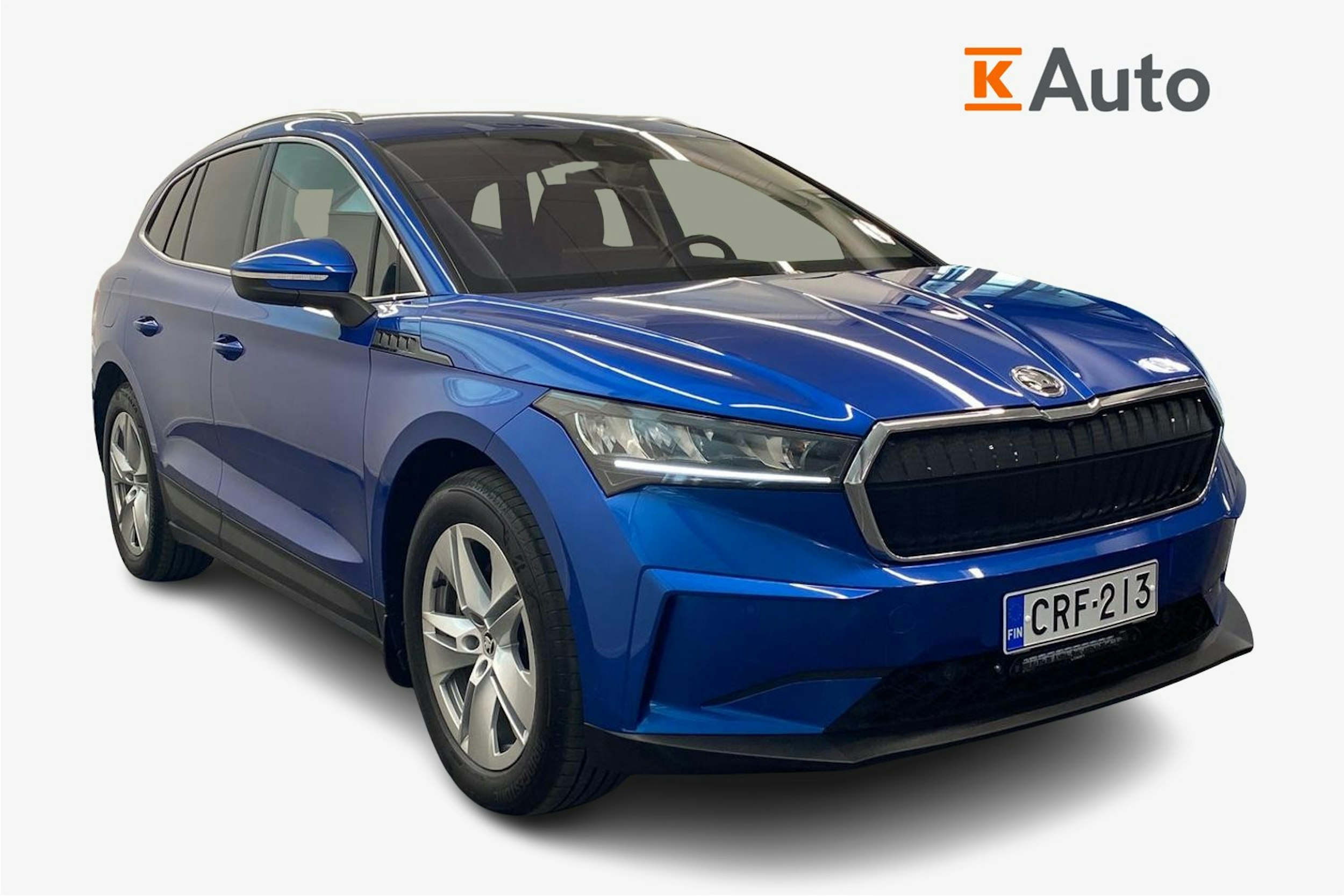 Sininen Skoda Enyaq 2022 kuva 1.