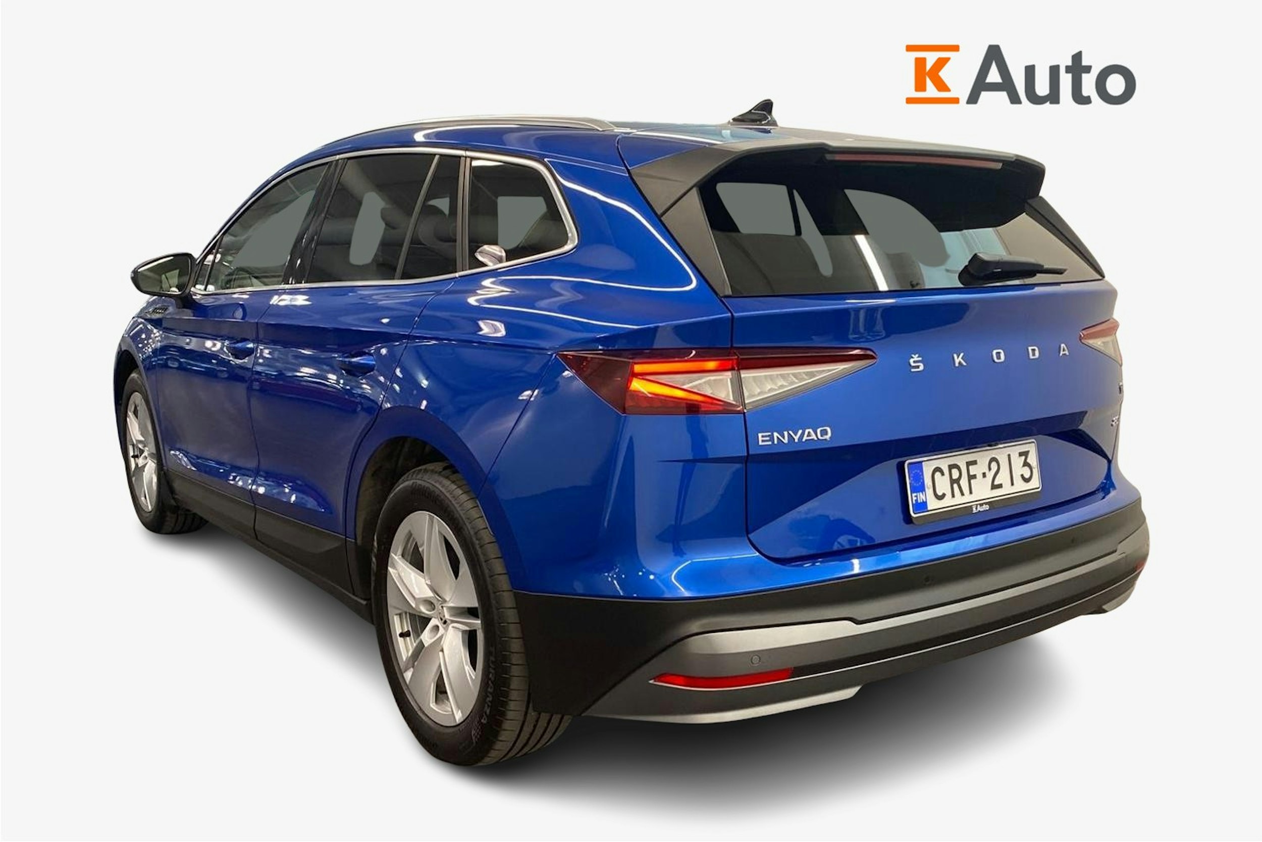 Sininen Skoda Enyaq 2022 kuva 2.