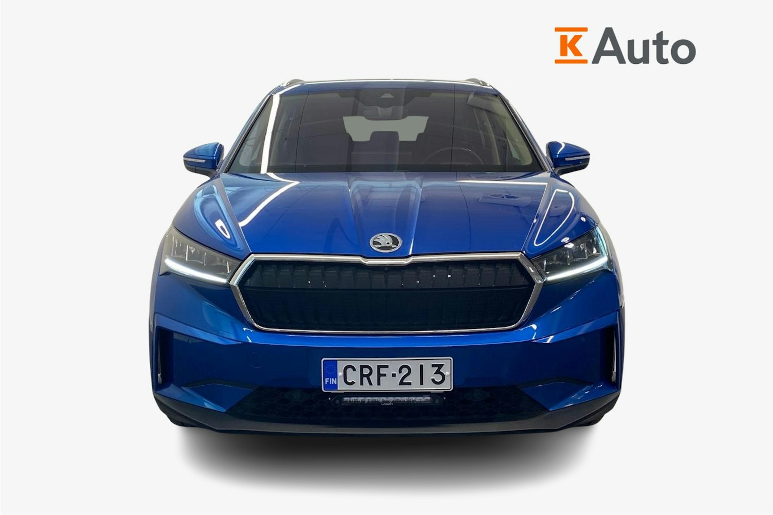 Sininen Skoda Enyaq 2022 kuva 5.
