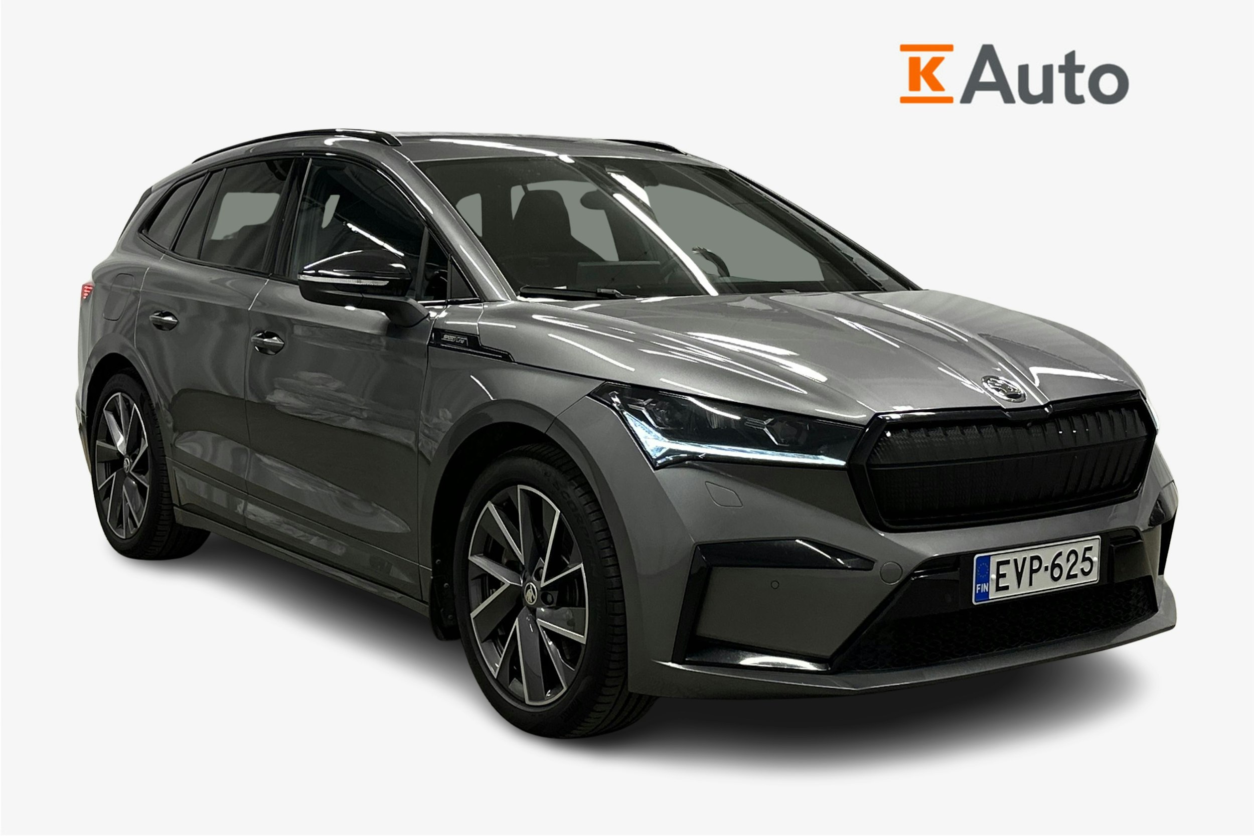 harmaa Skoda Enyaq 2022 kuva 1.