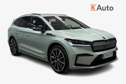 harmaa Skoda Enyaq 2022 kuva 1.
