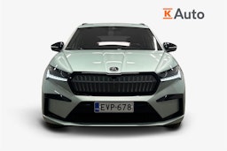 harmaa Skoda Enyaq 2022 kuva 5.