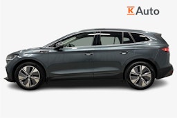 harmaa Skoda Enyaq 2022 kuva 6.