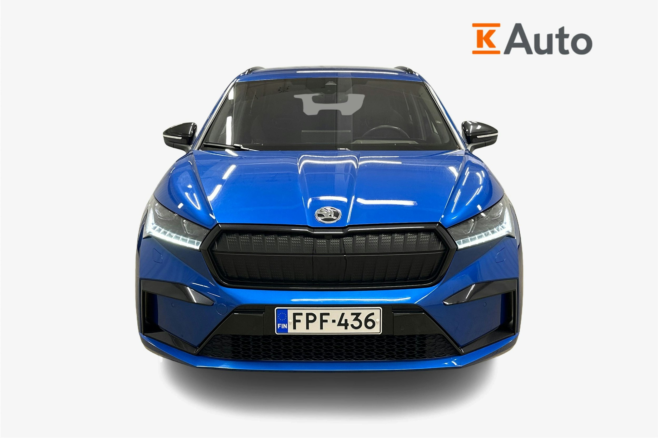 sininen Skoda Enyaq 2022 kuva 5.