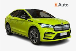 vihreä Skoda Enyaq 2022 kuva 1.