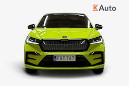 vihreä Skoda Enyaq 2022 kuva 4.