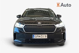 Musta Skoda Enyaq 2022 kuva 4.