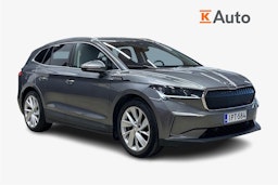 harmaa Skoda Enyaq 2022 kuva 1.