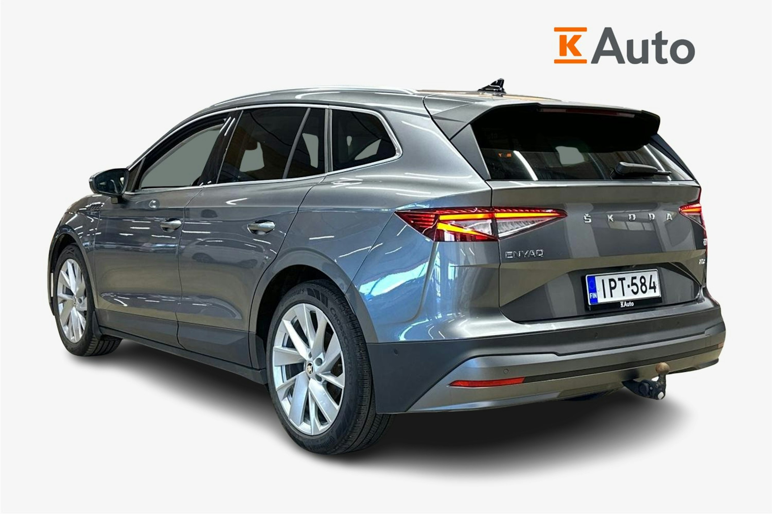 harmaa Skoda Enyaq 2022 kuva 2.
