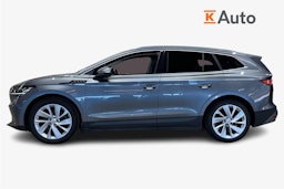 harmaa Skoda Enyaq 2022 kuva 6.