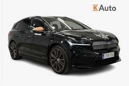 musta Skoda Enyaq 2022 kuva 1.