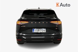 musta Skoda Enyaq 2022 kuva 3.