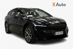 musta Skoda Enyaq 2022 kuva 1.