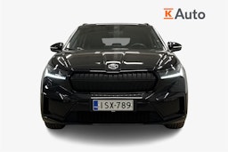musta Skoda Enyaq 2022 kuva 5.