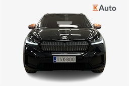 musta Skoda Enyaq 2022 kuva 5.