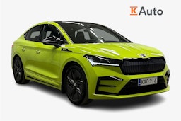 vihreä Skoda Enyaq 2022 kuva 1.