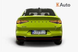 vihreä Skoda Enyaq 2022 kuva 3.