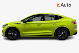 vihreä Skoda Enyaq 2022 kuva 6.