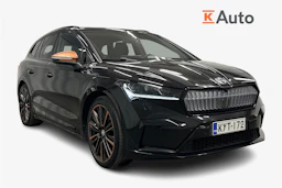 musta Skoda Enyaq 2022 kuva 1.