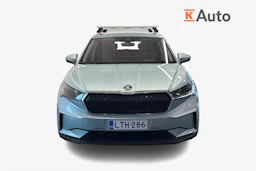 harmaa Skoda Enyaq 2022 kuva 5.