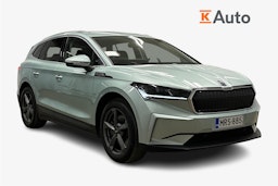vihreä Skoda Enyaq 2022 kuva 1.