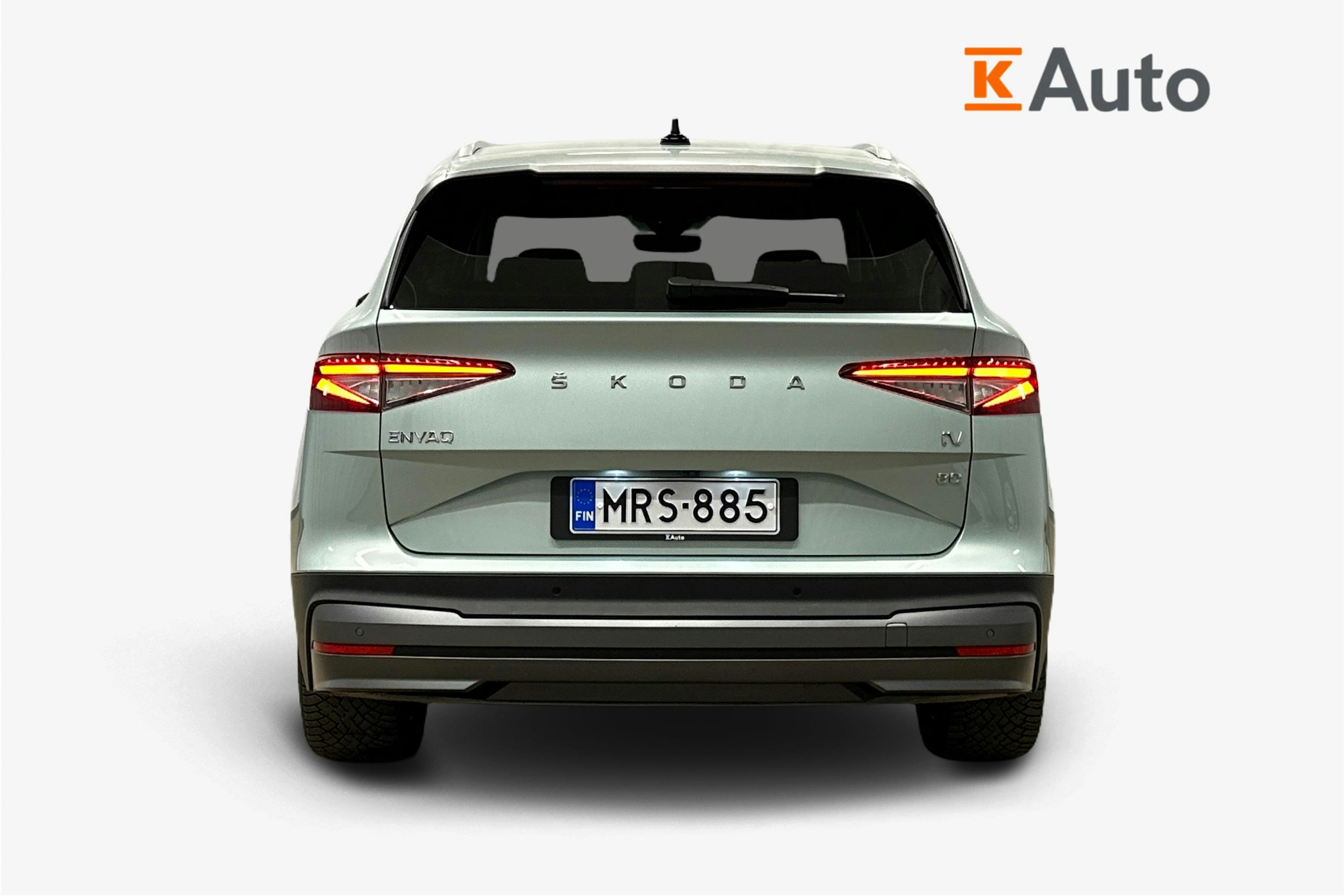 vihreä Skoda Enyaq 2022 kuva 3.