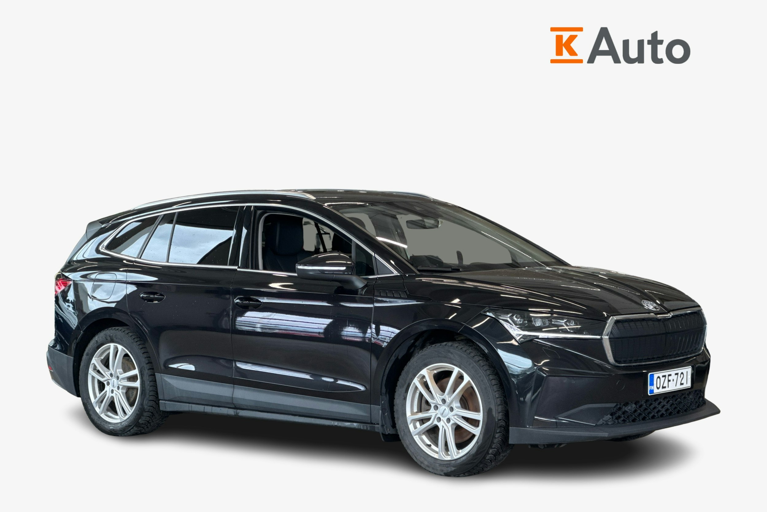 musta Skoda Enyaq 2022 kuva 1.