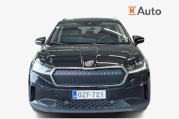 musta Skoda Enyaq 2022 kuva 4.