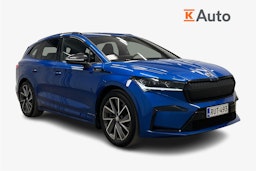 sininen Skoda Enyaq 2022 kuva 1.