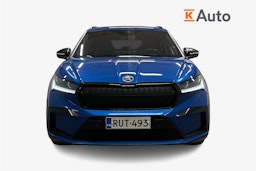 sininen Skoda Enyaq 2022 kuva 5.