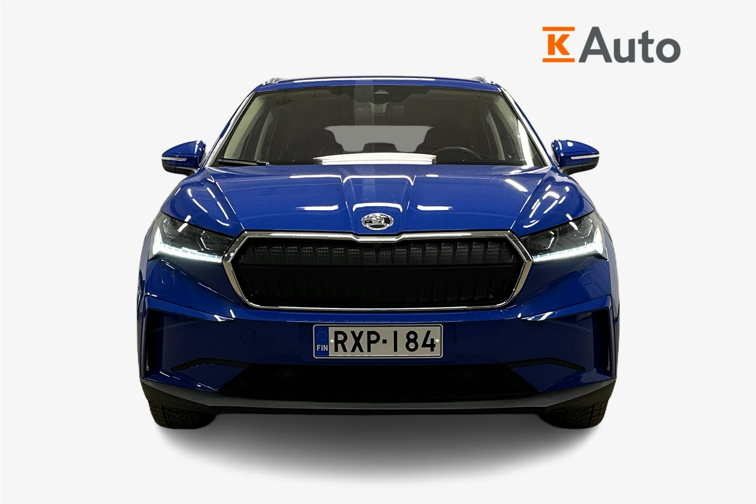 sininen Skoda Enyaq 2022 kuva 5.