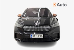musta Skoda Enyaq 2022 kuva 5.