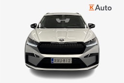 harmaa Skoda Enyaq 2022 kuva 5.