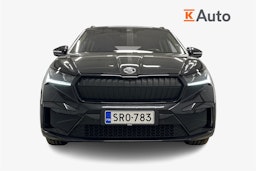 musta Skoda Enyaq 2022 kuva 5.