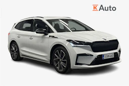 valkoinen Skoda Enyaq 2023 kuva 1.