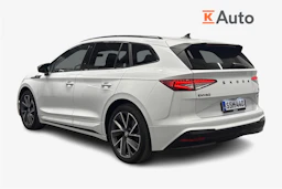 valkoinen Skoda Enyaq 2023 kuva 3.